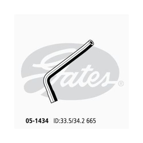 Radiator Hose lower Gates 05-1434 For HOLDEN Commodore VT VX VY 3.8L Statesman WH WL