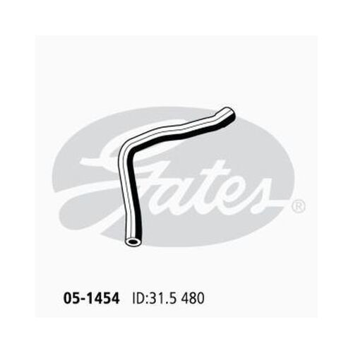 Radiator Hose Upper Gates 05-1454 for Ford Mondeo HD, HE Sedan (HE) 2.0 Petrol