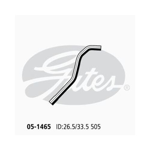 Radiator Hose Upper Gates 05-1465 for Mitsubishi Lancer Coupe CJ, CE 1.5 Petrol 4G15