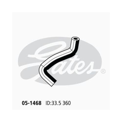 Radiator Hose Upper Gates 05-1468