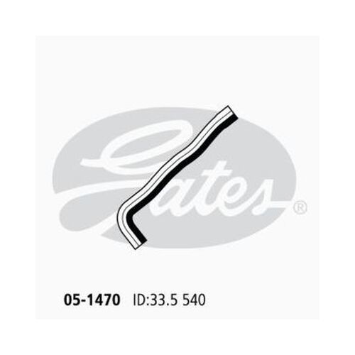 Upper Radiator Hose Gates 05-1470 for NISSAN PATROL Y61 4.5L 1997-2001 PETROL