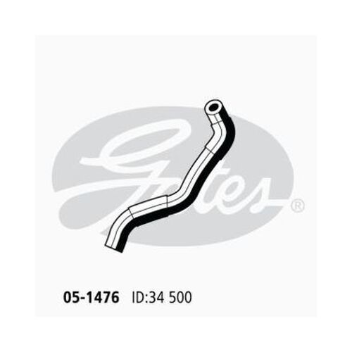 Radiator Hose Upper Gates 05-1476 for Nissan Navara Ute D22 4WD 2.4 Petrol KA24DE
