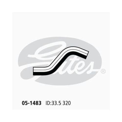 Upper Radiator Hose Gates 05-1483 For MITSUBISHI TRITON MK 2.4L 1996-2006 PETROL