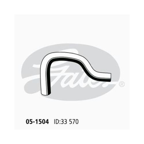 Radiator Hose Upper Gates 05-1504 for Toyota Landcruiser Prado 2.7L 1996-2002 Petrol