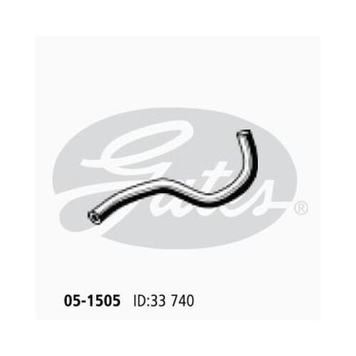Radiator Hose Lower Gates 05-1505 for Toyota Landcruiser Prado RZJ 2.7L 1996-2002 Petrol