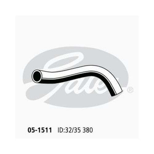 Radiator Hose Lower Pipe to Eng Gates 05-1511 for Toyota Hilux Ute LN167,LN172 3.0 Diesel 5L-E