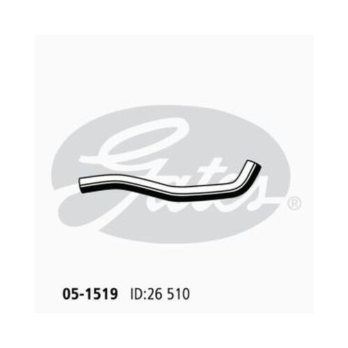 Radiator Hose Lower Gates 05-1519 for Toyota STRALET EP91 1.3L 1996-1999 Petrol