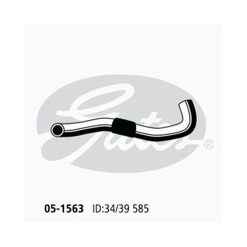 Radiator Hose Lower Gates 05-1563 for NISSAN/ DATSUN NAVARA TERRANO D21 DIESEL