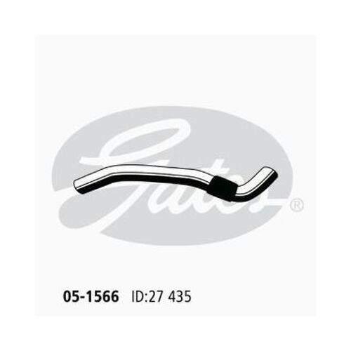 Radiator Hose Lower Gates 05-1566 for Toyota Corolla EE80 1.3L 1985-1988