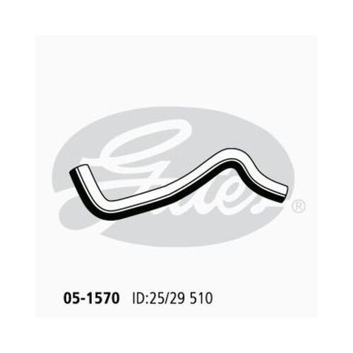 Radiator Hose Lower Gates 05-1570 for Toyota Corolla EE90 1.3L 1987-1992
