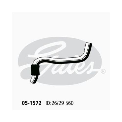 Radiator Hose Lower Gates 05-1572 for Toyota Corolla EE100 1.3L 1992-1997