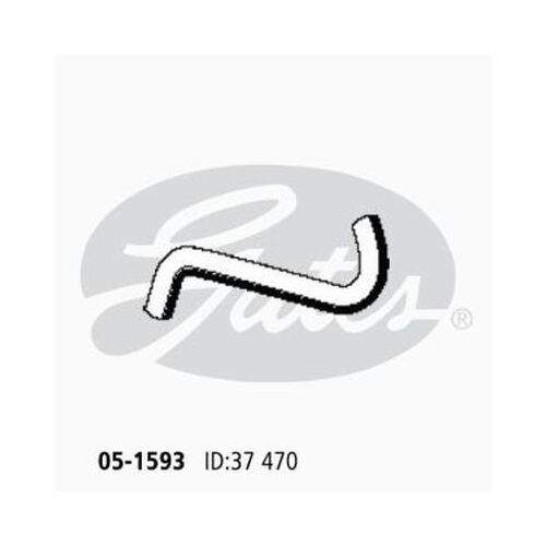Upper Radiator Hose Gates 05-1593 for SUBARU LIBERTY 2L 2.5L PETROL