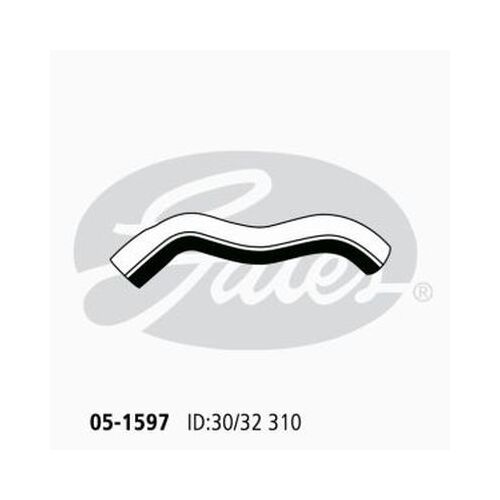 Radiator Hose Upper Gates 05-1597 for Holden Rodeo TF C/Chassis(TFR30) 2.2 Petrol C 22 NE