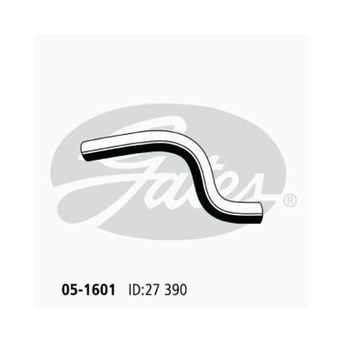 Radiator Hose Upper Gates 05-1601 for Ford Laser KN Hatchback 1.6 Petrol ZM