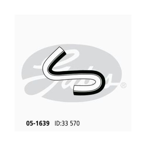 Radiator Hose Upper Gates 05-1639 for Holden Astra TS Hatchback 1.8 Petrol Z18XE