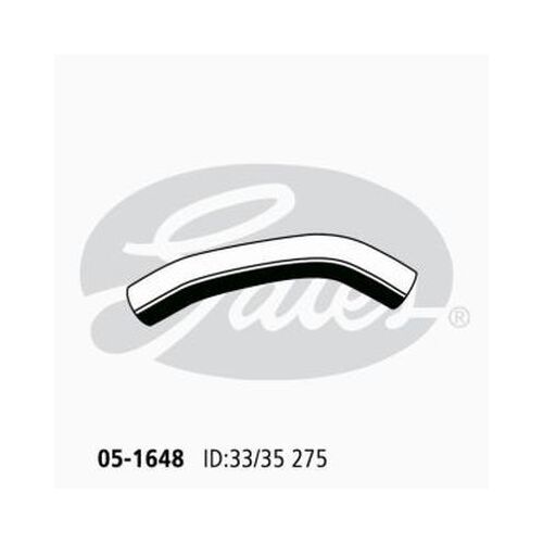 Radiator Hose Upper Gates 05-1648 for MITSUBISHI CHARIOT 1.8L 1991-1997