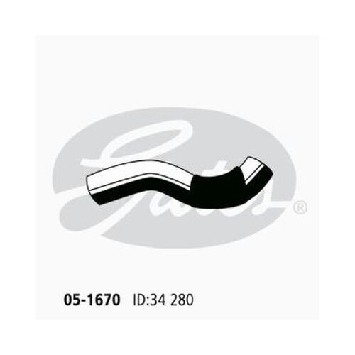 Radiator Hose Upper Gates 05-1670 for NISSAN/ DATSUN BLUEBIRD U12 2L 1988-1992