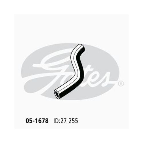 Radiator Hose Lower Gates 05-1678 for  NISSAN/DATSUN SENTRA N13 1.3L 1986-1989