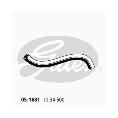 Radiator Hose Lower Gates 05-1681 for NISSAN/DATSUN PULSAR N14 1.5L 1990-1994