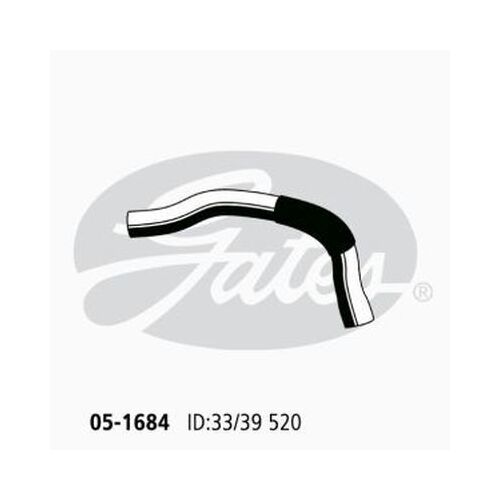 Radiator Hose Lower Gates 05-1684 for NISSAN/DATSUN LAUREL C33 2.8L 1989-1993 DIESEL