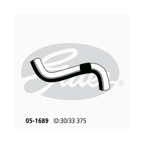 Radiator Hose Lower Gates 05-1689 for Toyota Corona 2L 1988-1992 Diesel