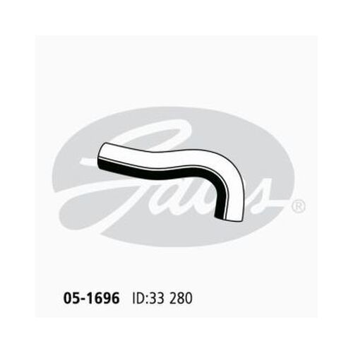 Radiator Hose Upper Gates 05-1696 for Toyota Spacia CR30 CR37 2L 1992-1996 Diesel