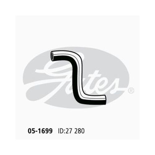 Radiator Hose Upper Gates 05-1699 for Toyota Starlet 1.3L