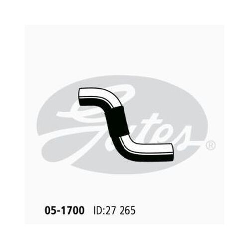 Radiator Hose Upper Gates 05-1700 for Toyota Starlet EP81 1.3L 1989-95