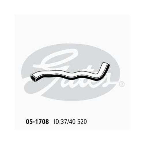 Radiator Hose Upper Gates 05-1708 for MERCEDES-BENZ E-CLASS PETROL
