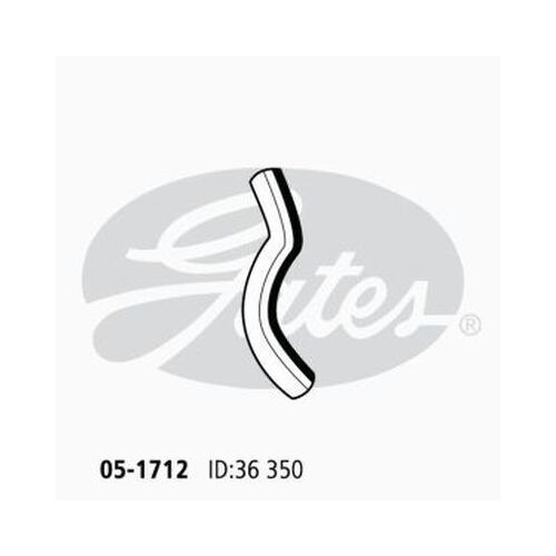 Radiator Hose Upper Gates 05-1712 for MERCEDES-BENZ 280SE W126 2.7l 1981-86