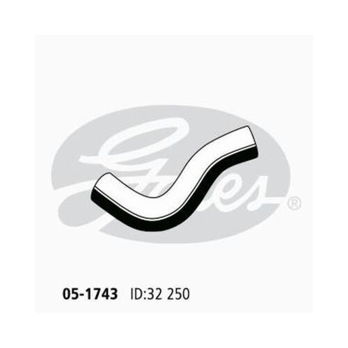 Radiator Hose Upper Gates 05-1743 for DAEWOO NUBIRA J100 J150 2L 1998-2003 PETROL