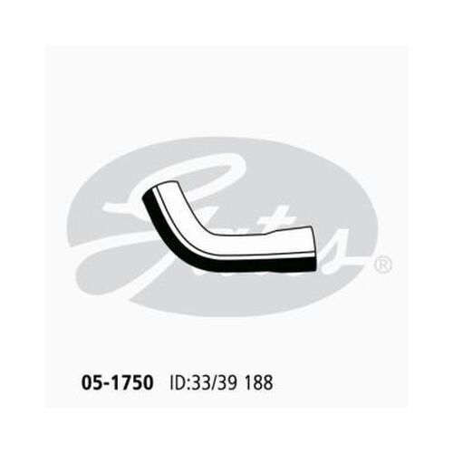 Lower Radiator Hose Gates 05-1750 for NISSAN PATROL Y61 GU 2.8L 1998-2000 DIESEL