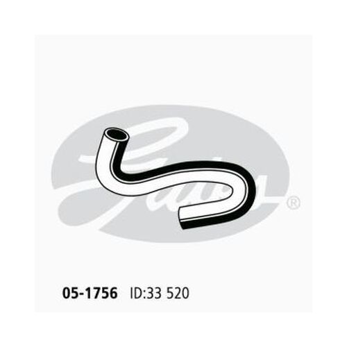 Radiator Hose Upper -(from VIN Y5138251 ) Gates 05-1756 for Holden Astra TS Hatchback 1.8 Petrol Z18XE