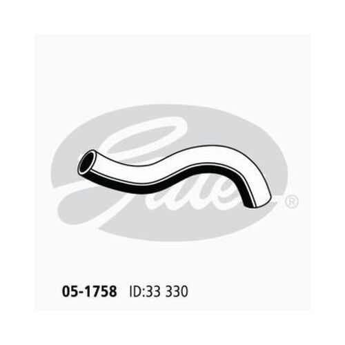 Radiator Hose Upper Gates 05-1758 for Holden Zafira TT MPV 2.2 Petrol Z22SE