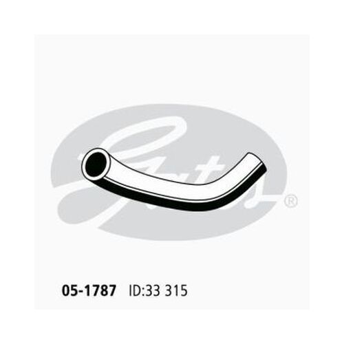 Radiator Hose Upper Gates 05-1787 for Ford Courier PE Ute 4x4 2.6 Petrol G6
