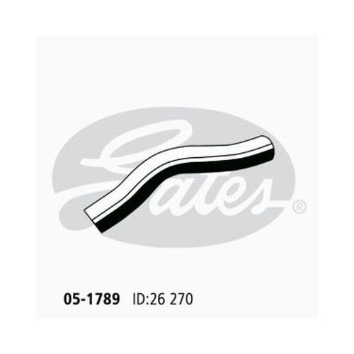 Radiator Hose Upper Gates 05-1789 for Honda Civic ES, ET Sedan  (EU3) 1.7 Petrol D17A6
