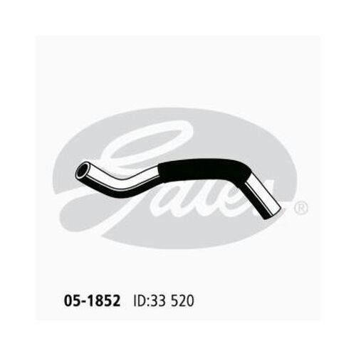 Radiator Hose Lower Gates 05-1852 for NISSAN 180 SX SILVIA S13 2L 1991-1997 PETROL