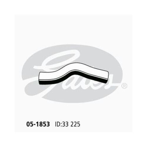 Radiator Hose Upper Gates 05-1853 for Nissan 200 SX S15 Coupe 2000 2.0 Petrol SR20DE