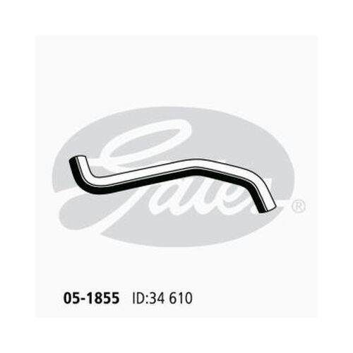 Radiator Hose Upper Gates 05-1855 for Holden Commodore VY Sedan 3.8 Petrol L36