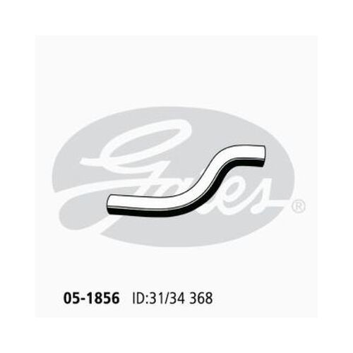 Radiator Hose Upper Gates 05-1856 for Holden Statesman WH Sedan Supercharged 3.8 Petrol L67