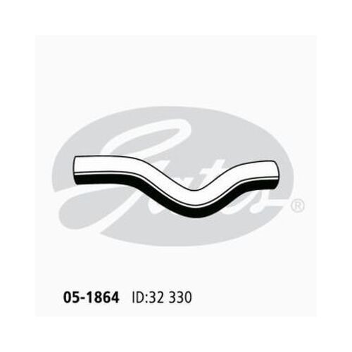 Radiator Hose Upper Gates 05-1864 for Hyundai Elantra XD Sedan 1.8 Petrol G4GB,G4BB