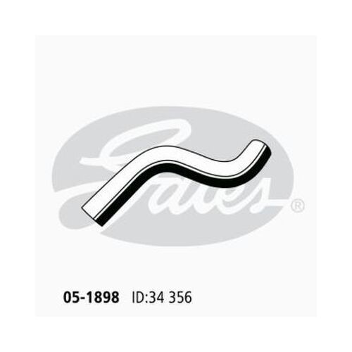 Radiator Hose Upper Gates 05-1898 for Mitsubishi Verada KL Sedan  3.5 Petrol 6G74