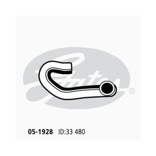Radiator Hose Upper Gates 05-1928 for Holden Astra AH Hatchback 1.8 Petrol Z18XE