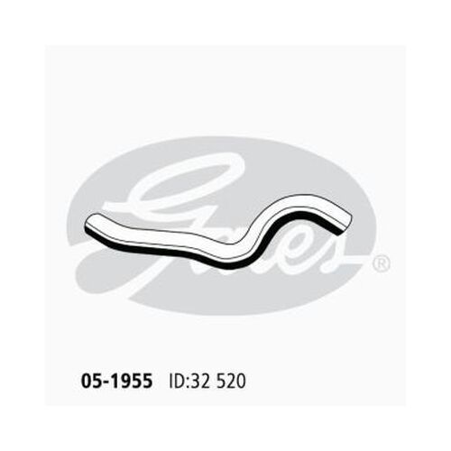 Radiator Hose Upper Gates 05-1955 for Mazda 3 BK Sedan  SP23 2.3 Petrol L3-VE