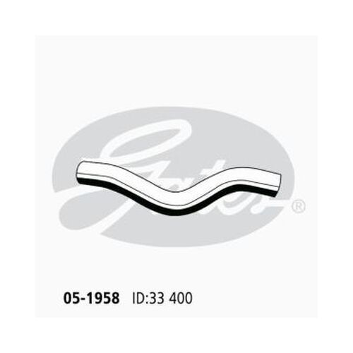 Radiator Hose Upper Gates 05-1958 for Toyota Aurion GSV40 3.5L 2006-2011 Petrol
