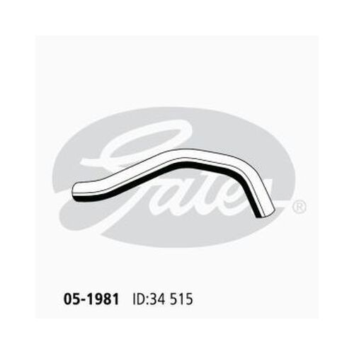 Radiator Hose Lower Gates 05-1981 for Toyota FJ Cruiser Landcruiser Prado 4L Petrol