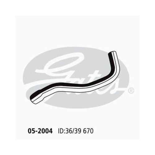 Lower Radiator Hose Gates 05-0004 For HOLDEN