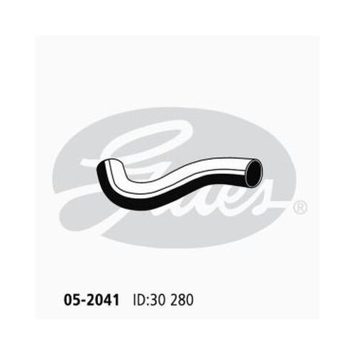 Radiator Hose Upper (From RAD) Gates 05-2041 for Toyota Yaris NCP130 Hatchback  1.3 Petrol 2NZ-FE