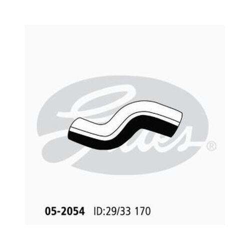 Radiator Hose Lower (From ENG) Gates 05-2054 for Holden Viva JF Hatchback 1.8 Petrol F18D3