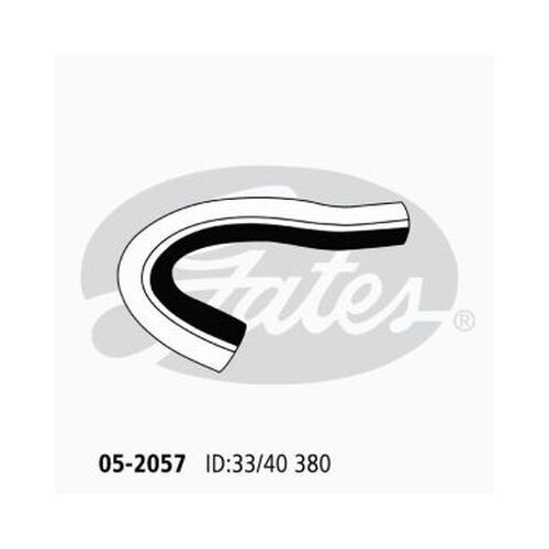 Radiator Hose Upper Gates 05-2057 for Nissan Navara D22 C/Chassis TD 3.0 Diesel ZD30